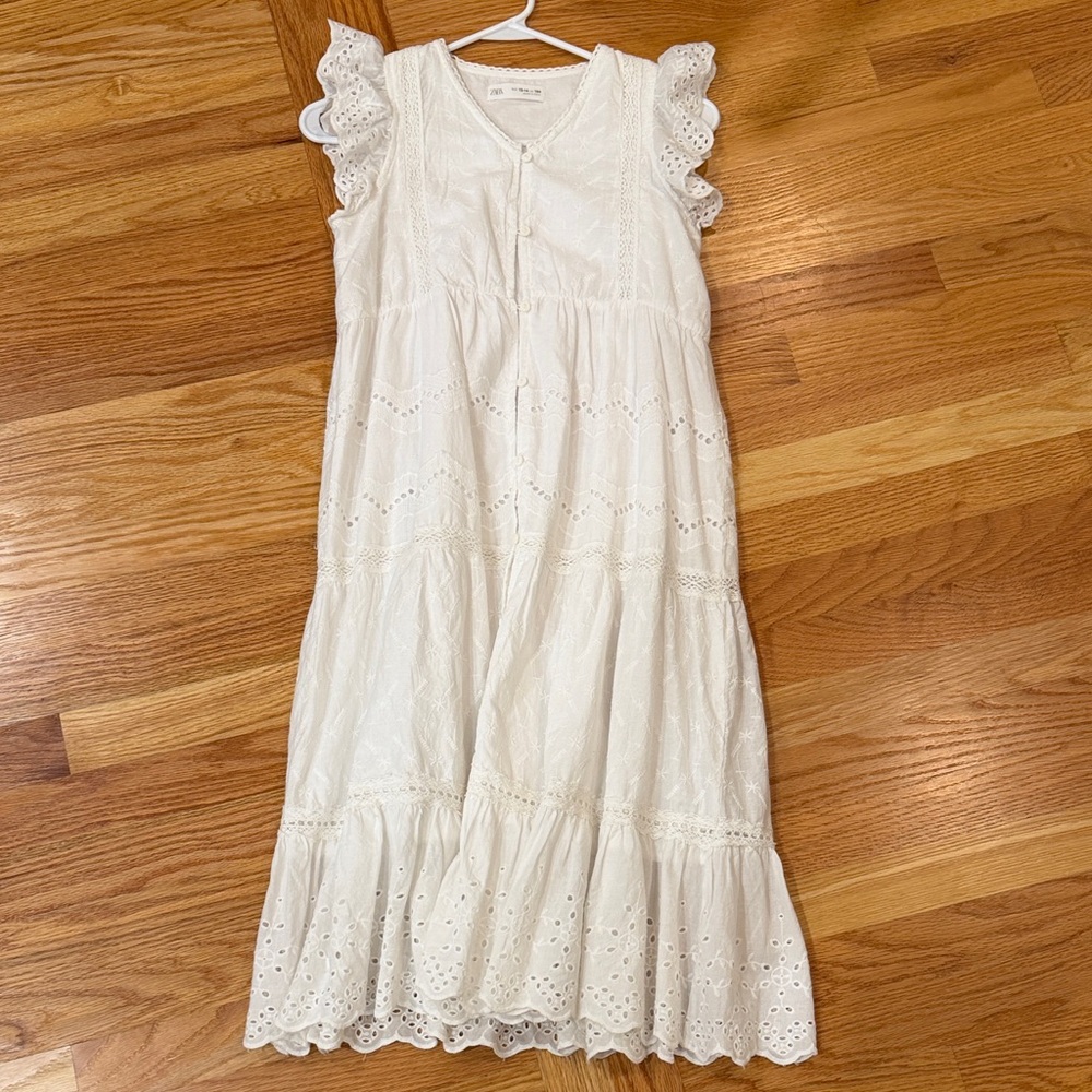 ZARA White Sun Dress